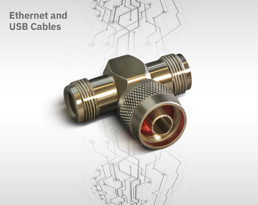 Ethernet and USB connectors India